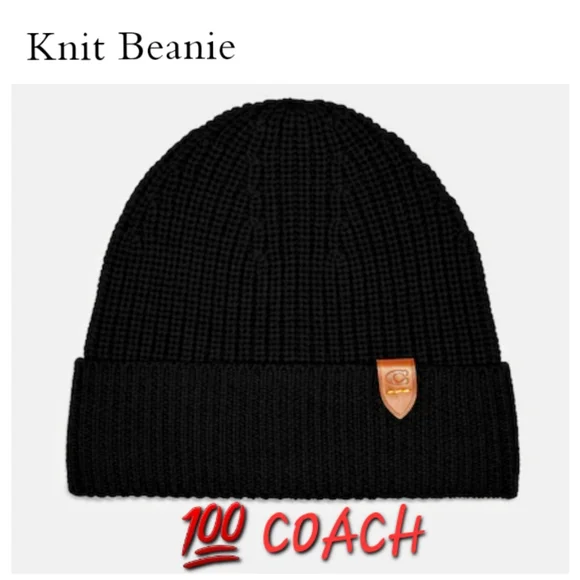 Coach | Accessories | 5 Offnwtcoach Unisex Style Rib Knit 
